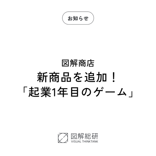 図解商店に新商品「起業1年目のゲーム」が登場！