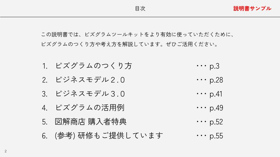 ビズグラムツールキット3.0